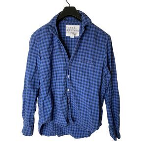 Frank and Eileen 100% cotton Eileen button front plaid shirt women's size small